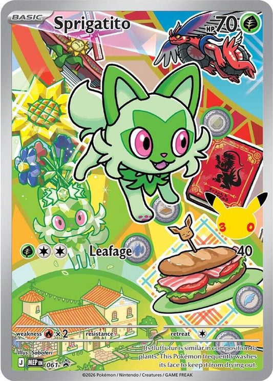 Sprigatito 061 Promo First Partner Collection 2026 NM/M