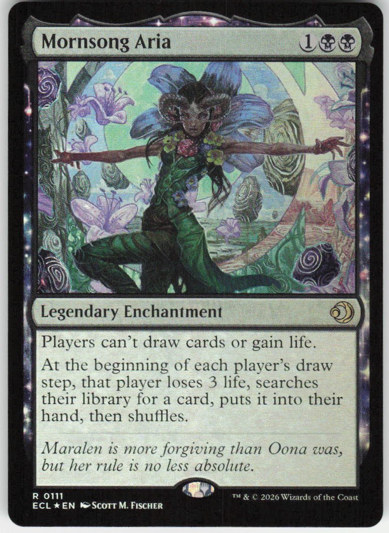 Mornsong Aria (Foil) R Lorwyn Eclipsed 111 NM