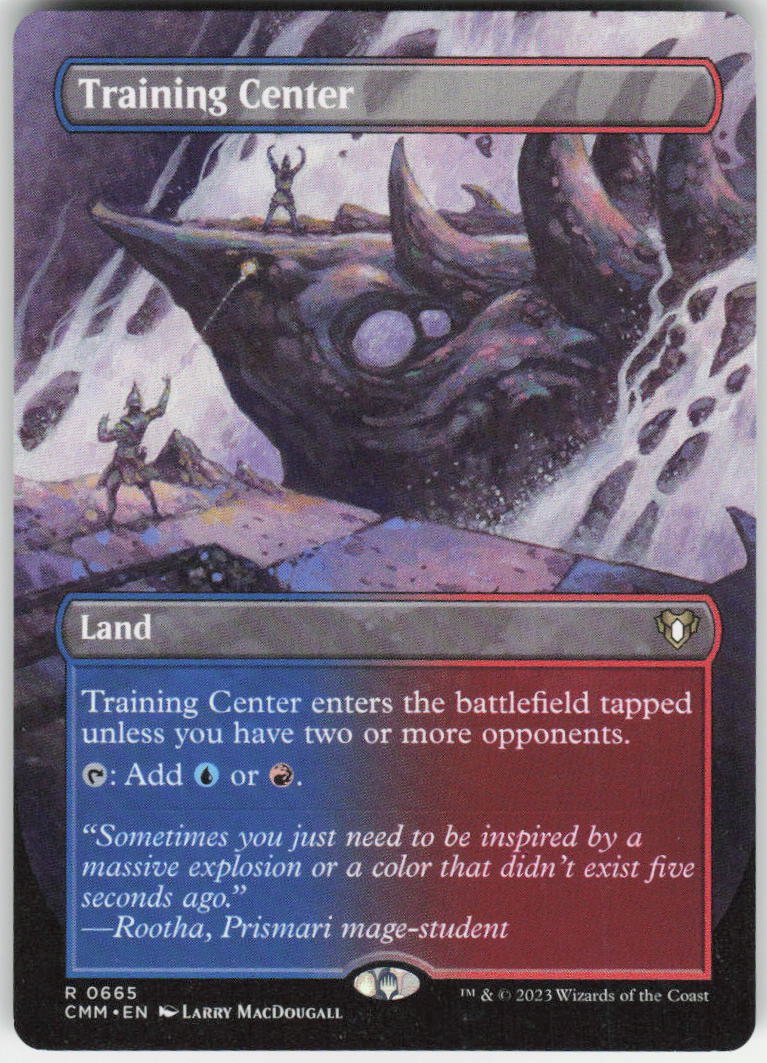 Training Center (Borderless) R Commander Masters 665 NM