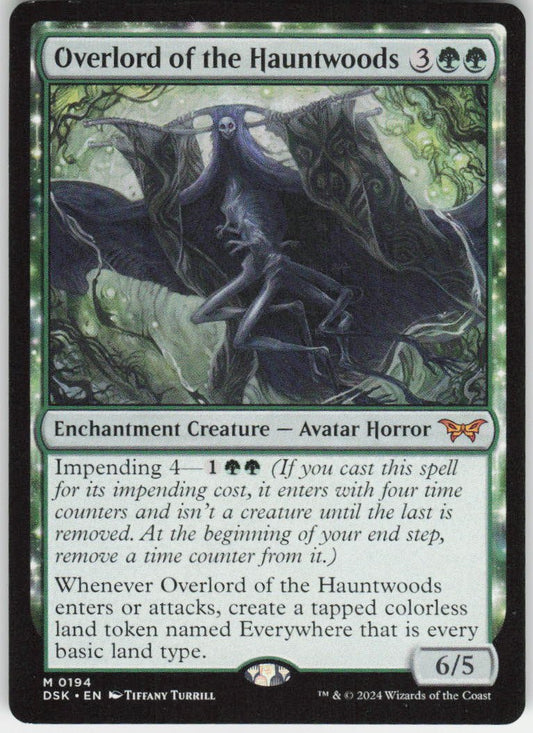 Overlord of the Hauntwoods M Duskmourn: House of Horror 194 NM