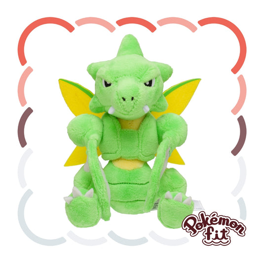 Pokemon Center Exclusive | Pokemon Fit Plush Toy - Scyther