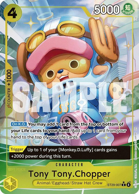 Tony Tony.Chopper (Full Art) ST29-007 Common Starter Deck 29: Egghead NM/M