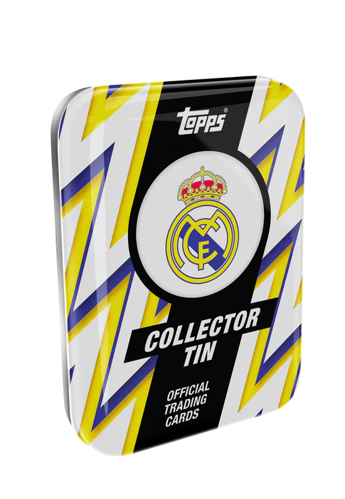 2025-26 Topps Real Madrid Soccer Collector Tin