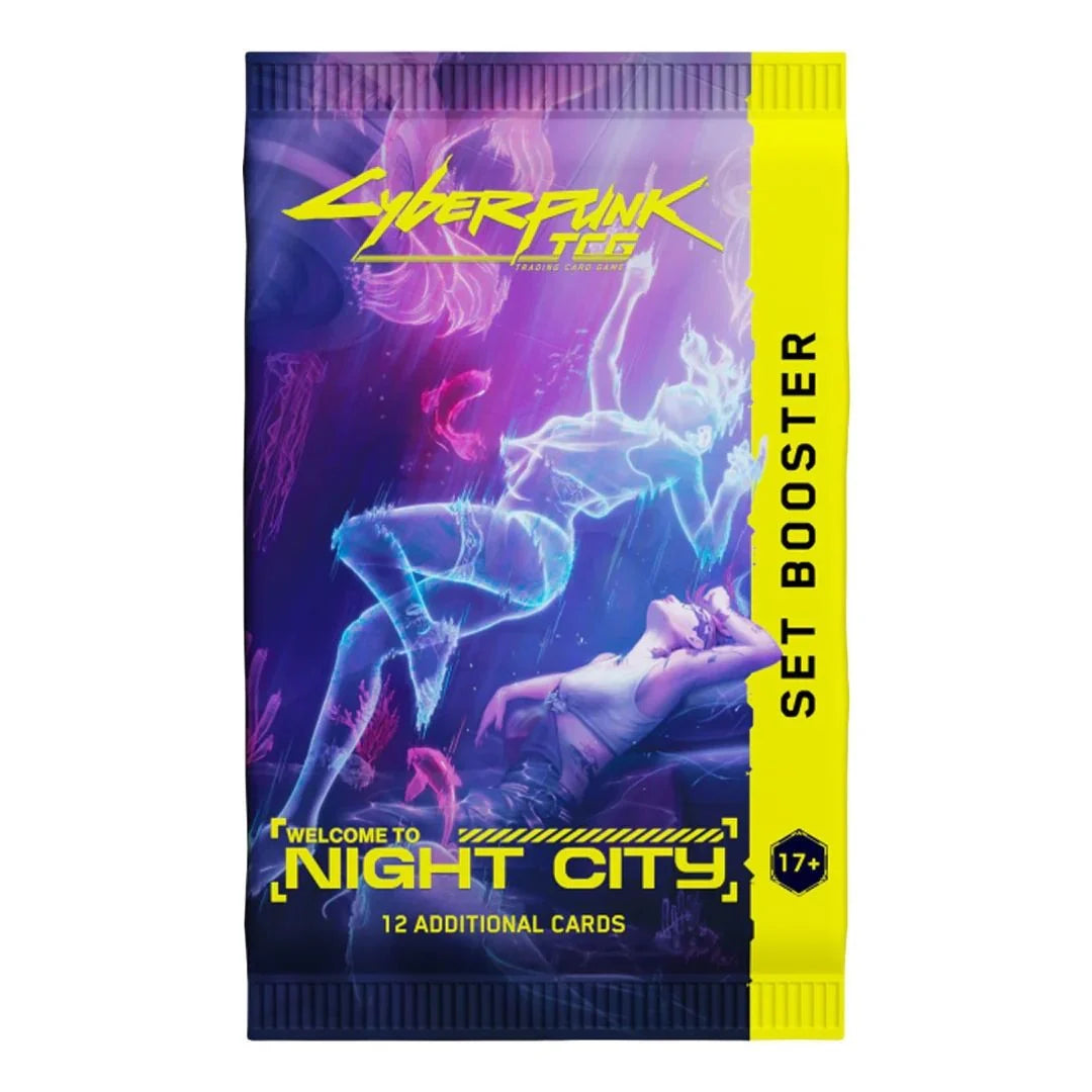 PREORDER: Cyberpunk TCG: Welcome to Night City Booster Pack