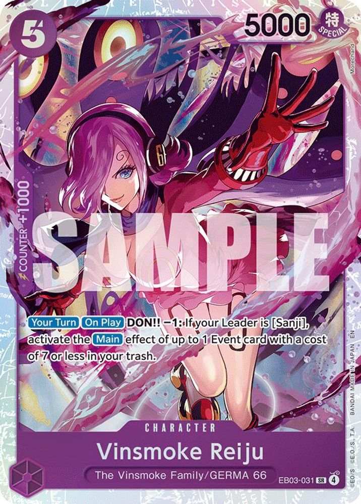Vinsmoke Reiju EB03-031 Extra Booster: One Piece Heroines Edition NM/M