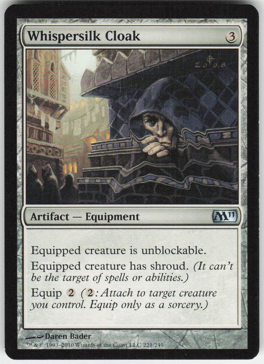 Whispersilk Cloak U Magic 2011 (M11) 221 NM