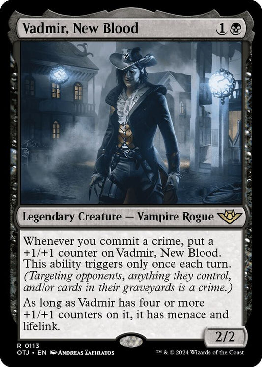 Vadmir, New Blood 113 Rare Outlaws of Thunder Junction NM/M