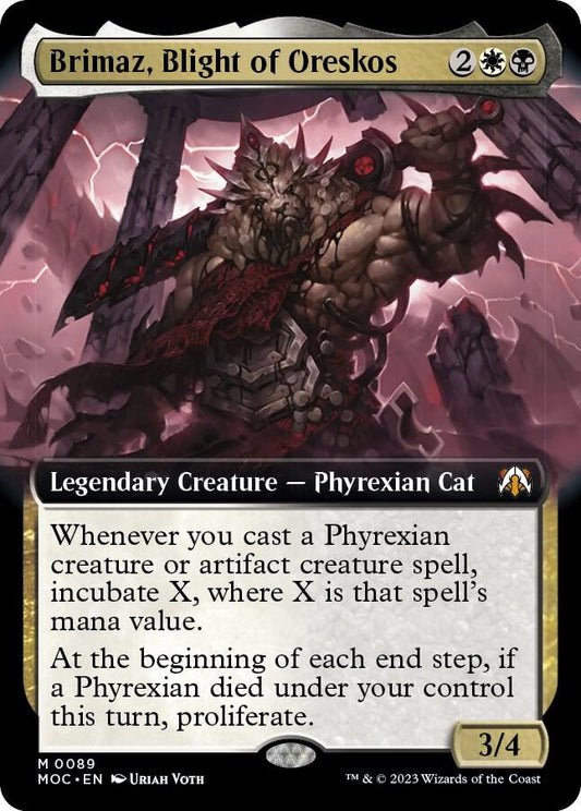 Brimaz, Blight of Oreskos (Extended Art) 89 Commander: March of the Machine NM/M
