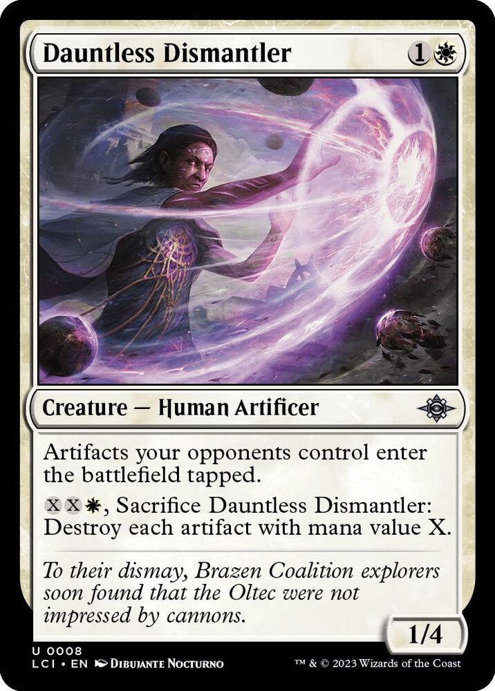 Dauntless Dismantler 8 Uncommon The Lost Caverns of Ixalan NM/M