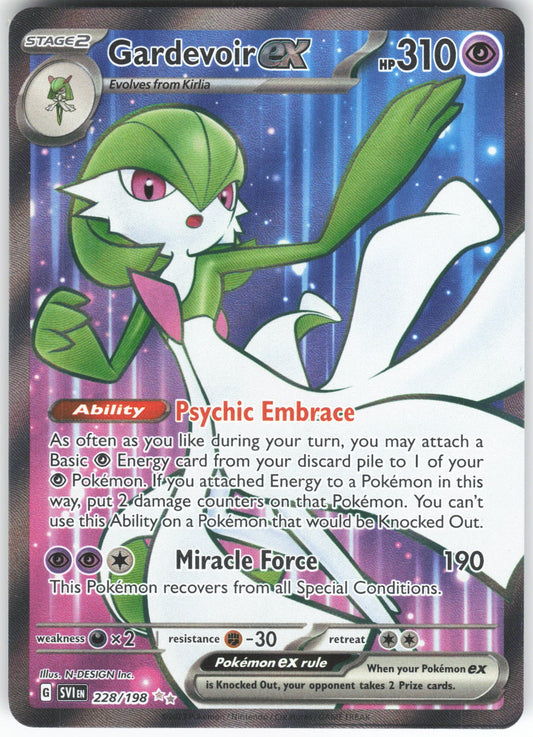 Gardevoir ex - Ultra Rare SV01: Scarlet & Violet Base Set 228/198 NM