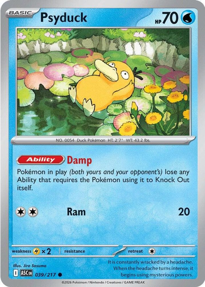 Psyduck 039/217 Common Ascended Heroes NM/M