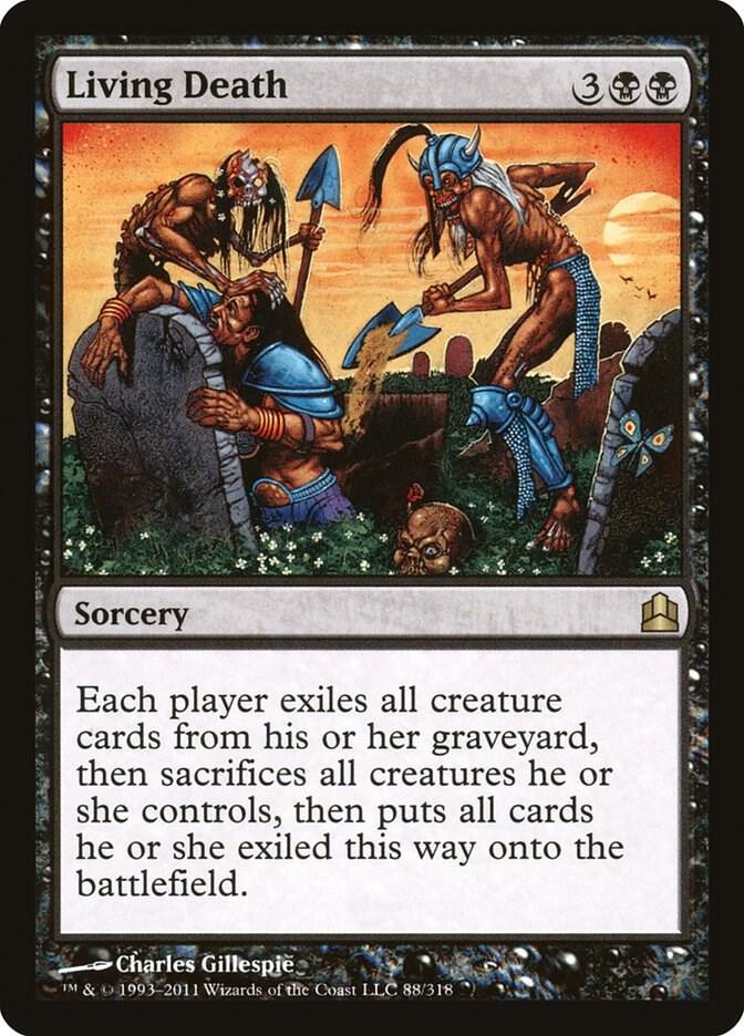 Living Death 88 Rare Commander NM/M