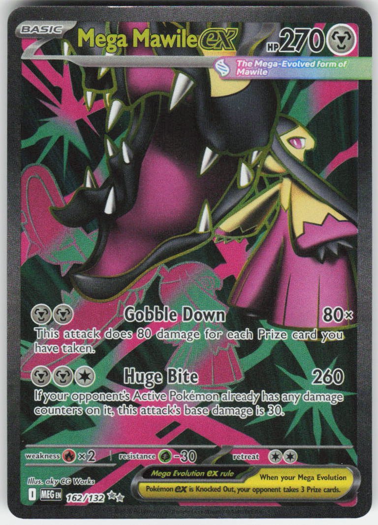 Mega Mawile ex - Ultra Rare ME01: Mega Evolution 162/132 NM