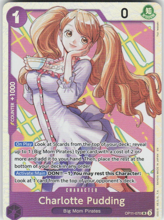 Charlotte Pudding SR A Fist of Divine Speed OP11-070 NM