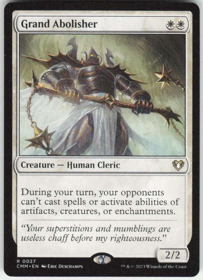 Grand Abolisher R Commander Masters 27 NM