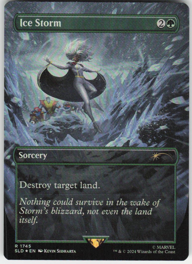 Ice Storm (Rainbow Foil) R Secret Lair Drop Series 1745 NM