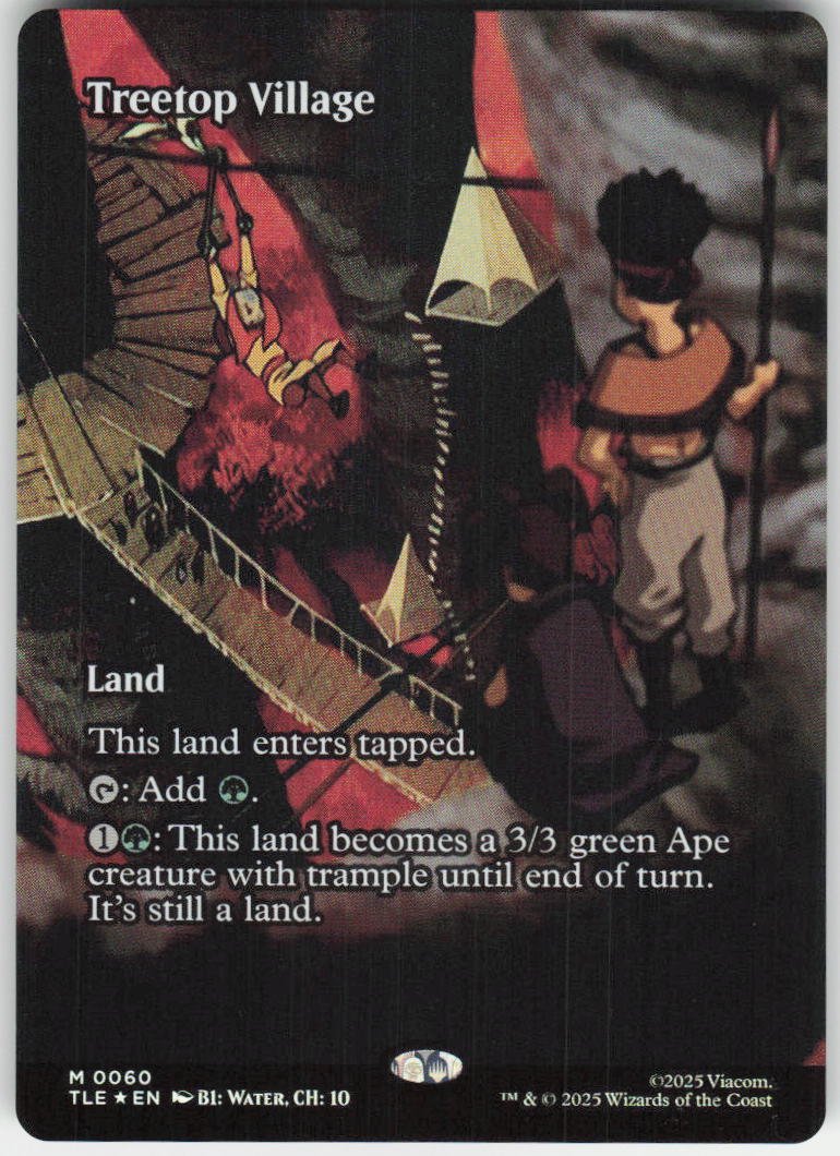 Treetop Village (Borderless Foil) M Avatar: The Last Airbender: Eternal-Legal 60 NM