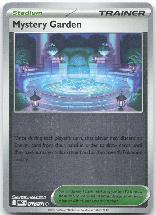 Mystery Garden - Uncommon ME01: Mega Evolution 122/132 NM