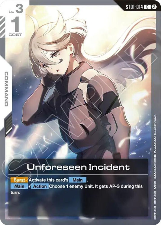 Unforeseen Incident ST01-014 C Deck Build Box Freedom Ascension NM/M