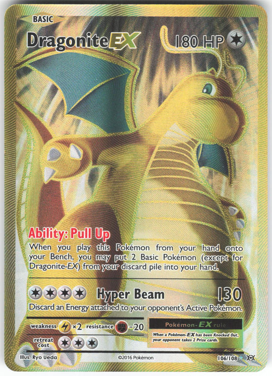 Dragonite EX 106/108 Ultra Rare Evolutions LP