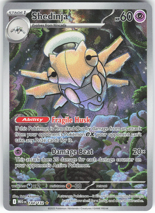 Shedinja - Illustration Rare ME01: Mega Evolution 144/132 NM