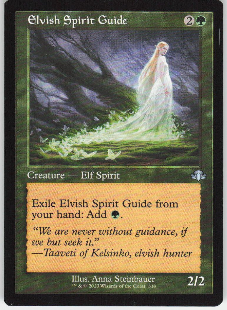 Elvish Spirit Guide (Retro Frame) U Dominaria Remastered 338 NM