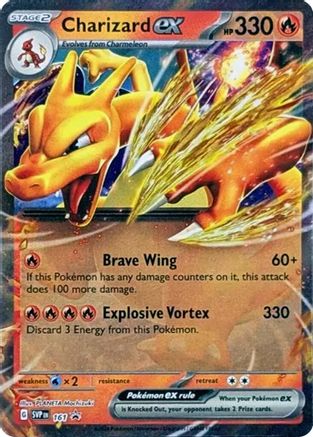 Charizard ex 161 Promo Scarlet & Violet Promo Holo NM/M