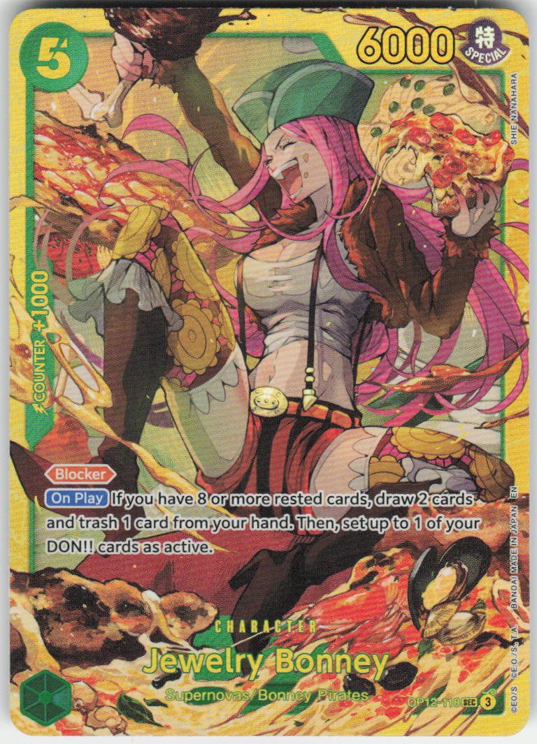 Jewelry Bonney (118) SEC Legacy of the Master OP12-118 NM
