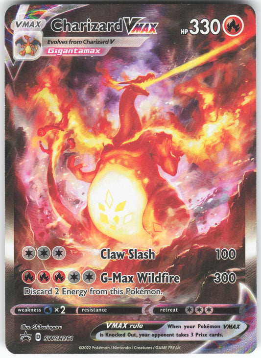 Charizard VMAX SWSH261 Promo Sword & Shield Promo Holo LP