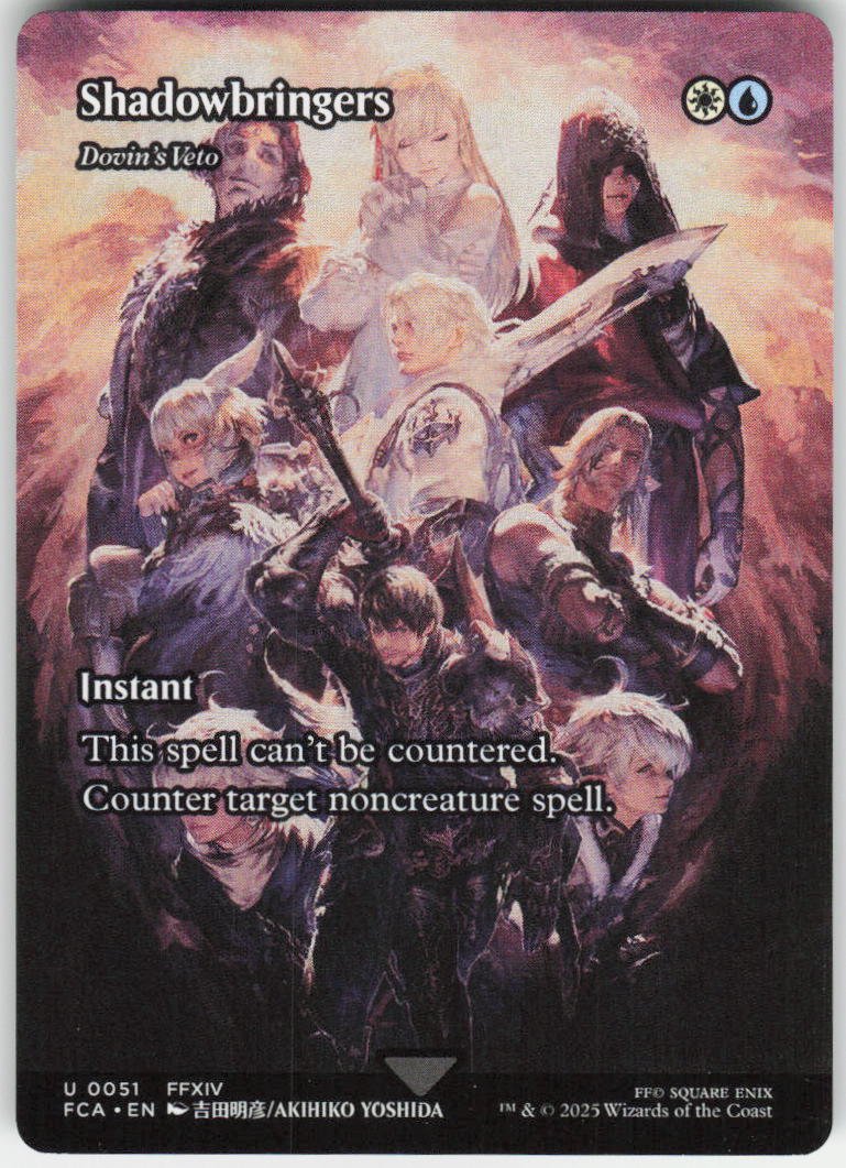 Shadowbringers - Dovin's Veto (Showcase) U FINAL FANTASY: Through the Ages 51 NM