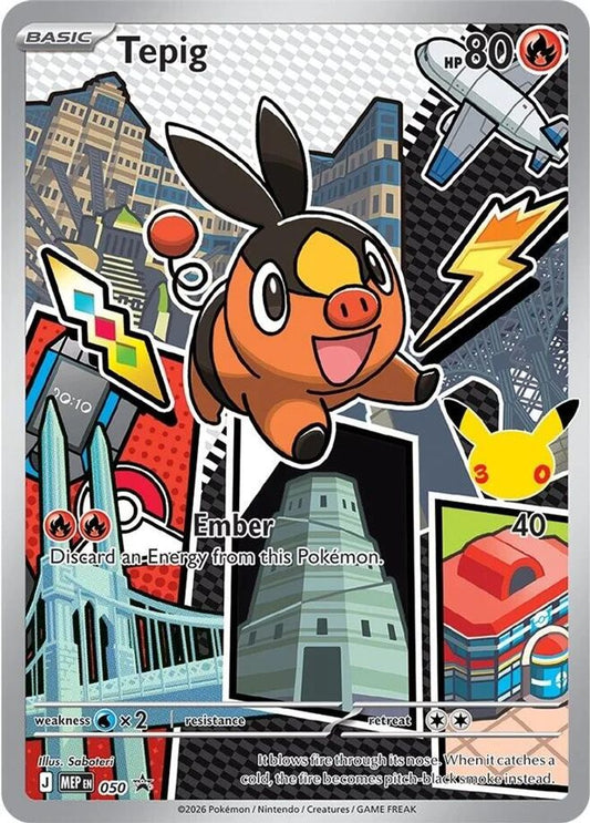 Tepig 050 Promo ME: Mega Evolution Promo NM/M