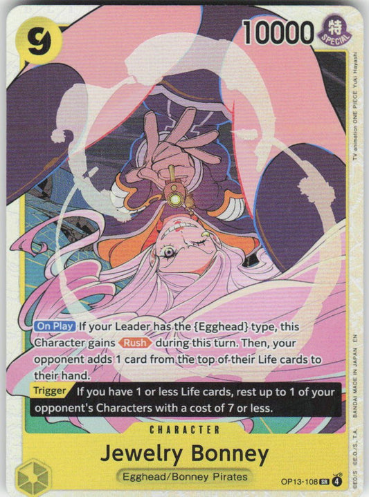Jewelry Bonney (108) SR Carrying On His Will OP13-108 NM