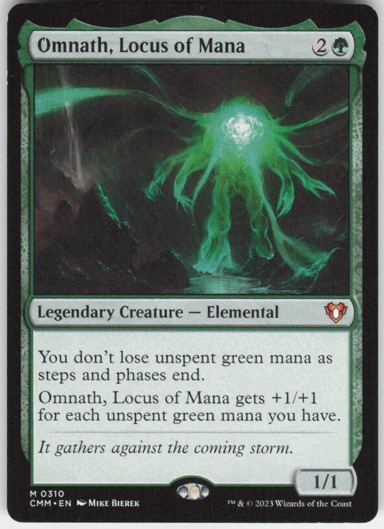 Omnath, Locus of Mana M Commander Masters 310 NM