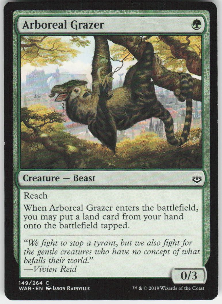 Arboreal Grazer C War of the Spark 149 NM
