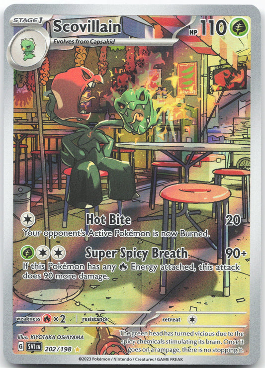 Scovillain - Illustration Rare SV01: Scarlet & Violet Base Set 202/198 NM