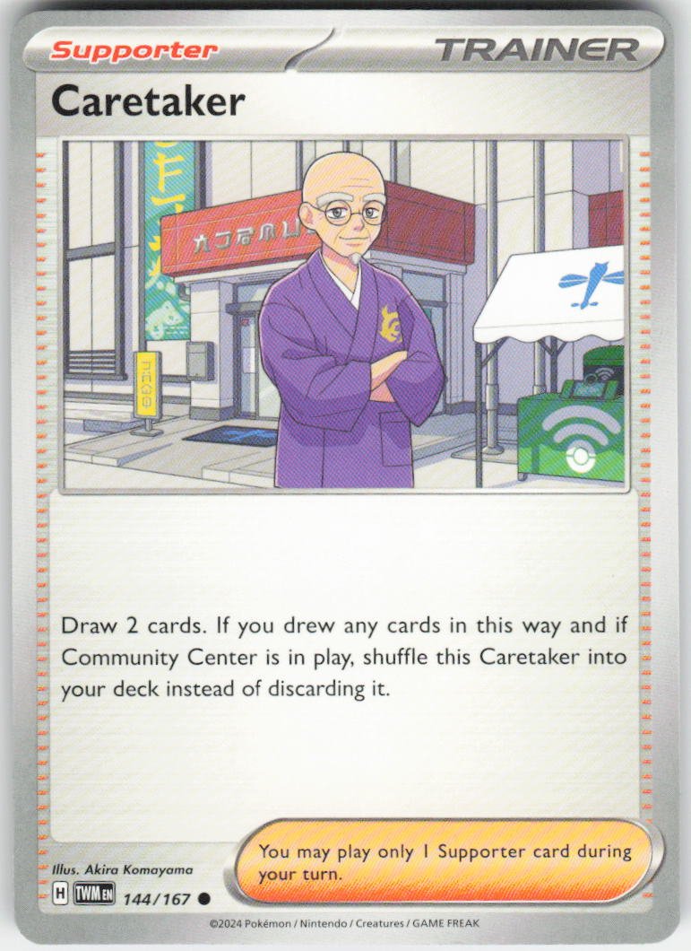 Caretaker - Common SV06: Twilight Masquerade 144/167 NM