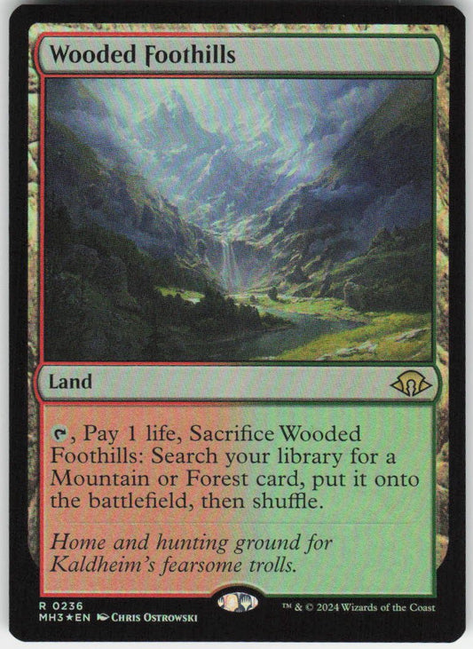 Wooded Foothills (Foil) R Modern Horizons 3 236 NM