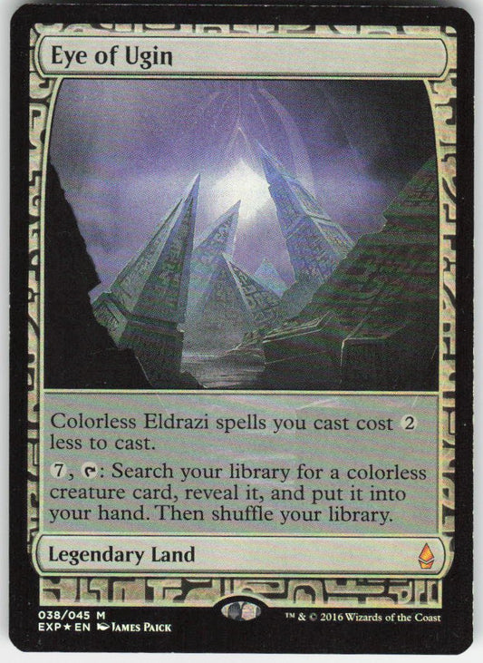 Eye of Ugin M Zendikar Expeditions 38 NM