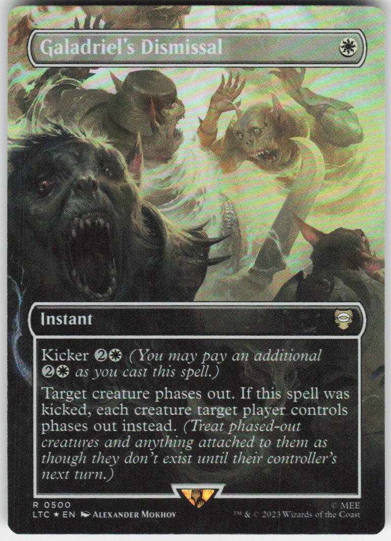 Galadriel's Dismissal (Borderless) R Commander: The Lord of the Rings: Tales of Middle-earth 500 NM