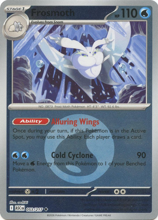 Frosmoth (Energy Symbol Pattern) 053/217 Reverse Holo Ascended Heroes NM/M