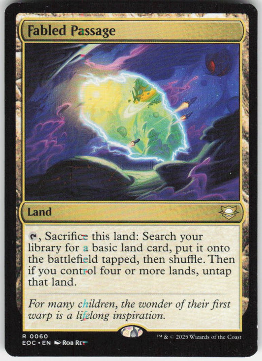 Fabled Passage R Commander: Edge of Eternities 60 NM