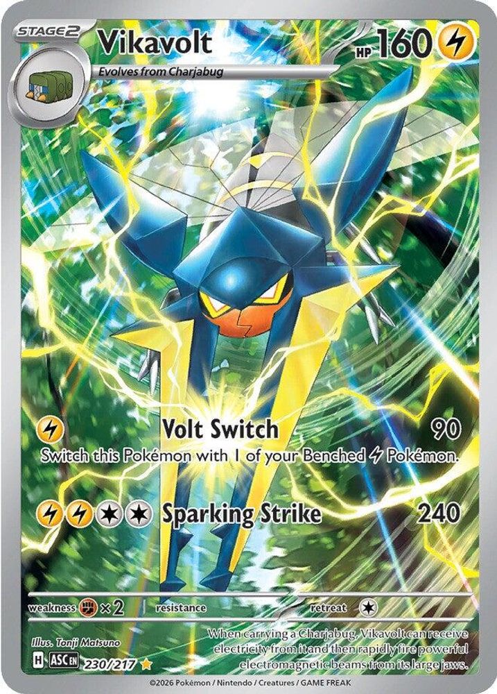 Vikavolt 230/217 Illustration Rare Ascended Heroes NM/M