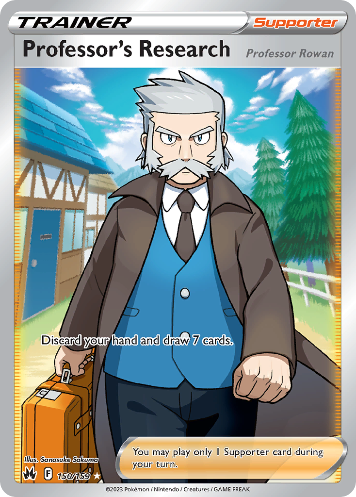 Professor's Research 150/159 Ultra Rare Crown Zenith NM/M