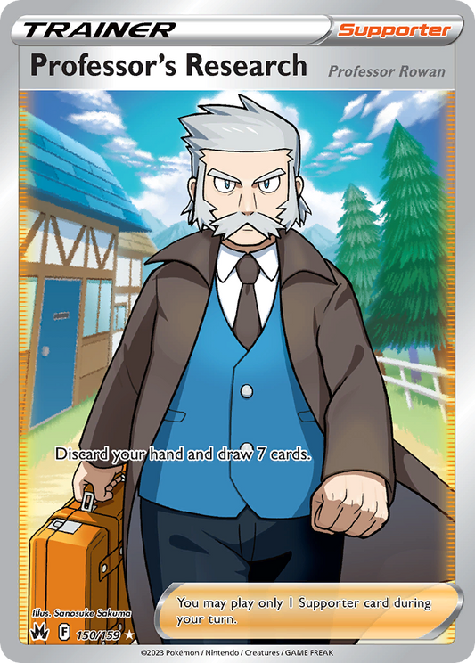 Professor's Research 150/159 Ultra Rare Crown Zenith NM/M