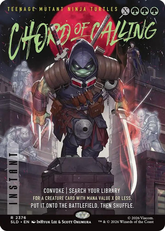 Chord of Calling (2376) 2376 Rare Foil Secret Lair Drop Series NM/M