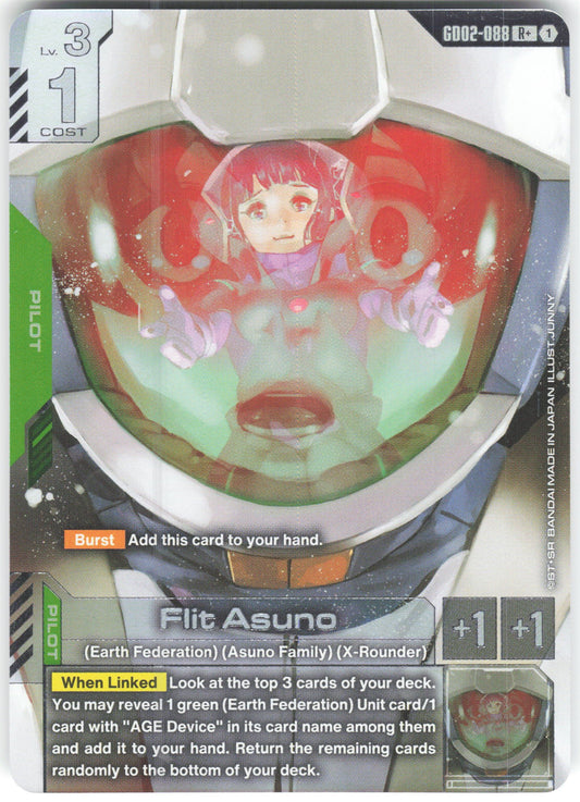 Flit Asuno (R+) R+ Dual Impact GD02-088 NM