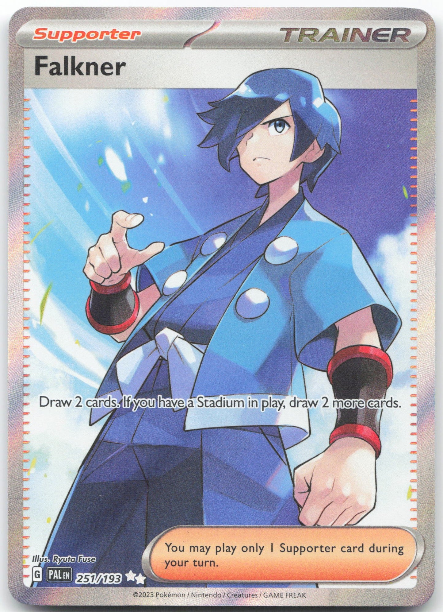 Falkner - Ultra Rare SV02: Paldea Evolved 251/193 NM