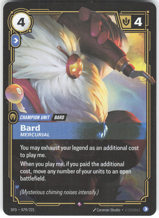 Bard - Mercurial Rare Spiritforged 079/221 NM