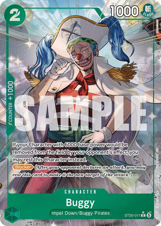 Buggy (Full Art) ST30-011 Common Starter Deck EX: Luffy & Ace NM/M