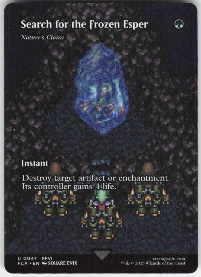 Search for the Frozen Esper - Nature's Claim (Showcase) U FINAL FANTASY: Through the Ages 47 NM